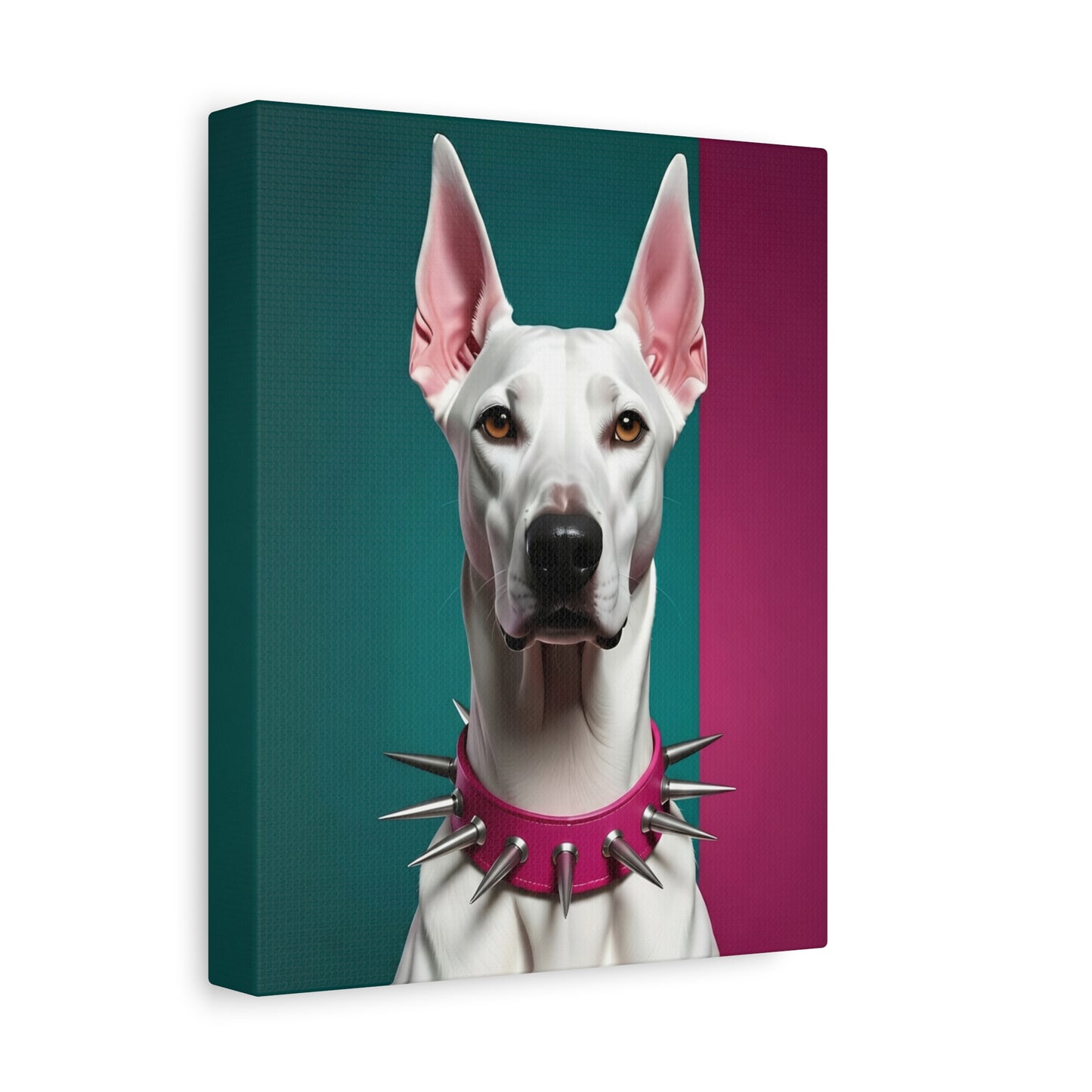 Doting Doberman: Teal & Magenta - Chunique Chihuahuas