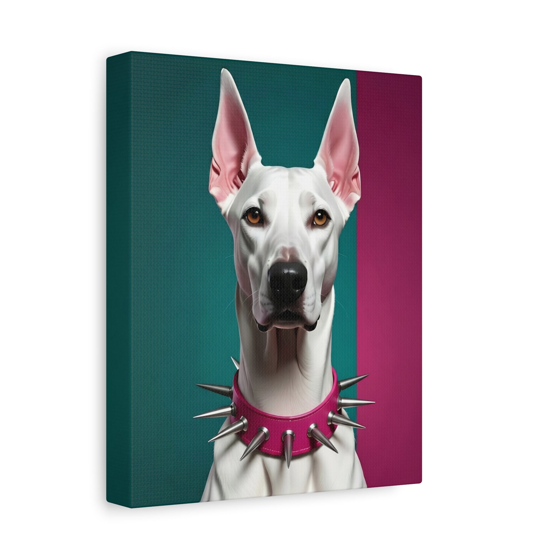 Doting Doberman: Teal & Magenta - Chunique Chihuahuas