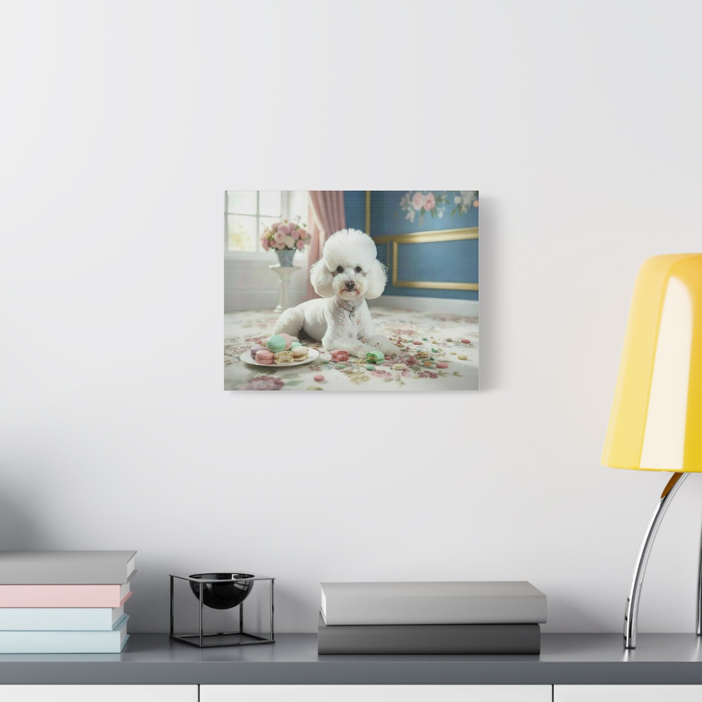 Bougie Bichon: Macarons - chunique chihuahuas