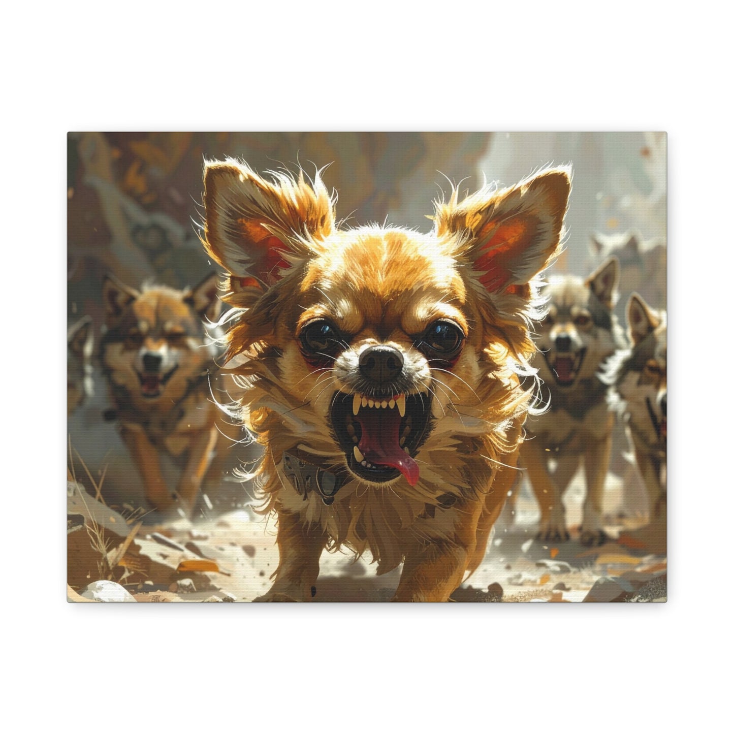 Chihuahua & Wolfpack - chunique chihuahuas