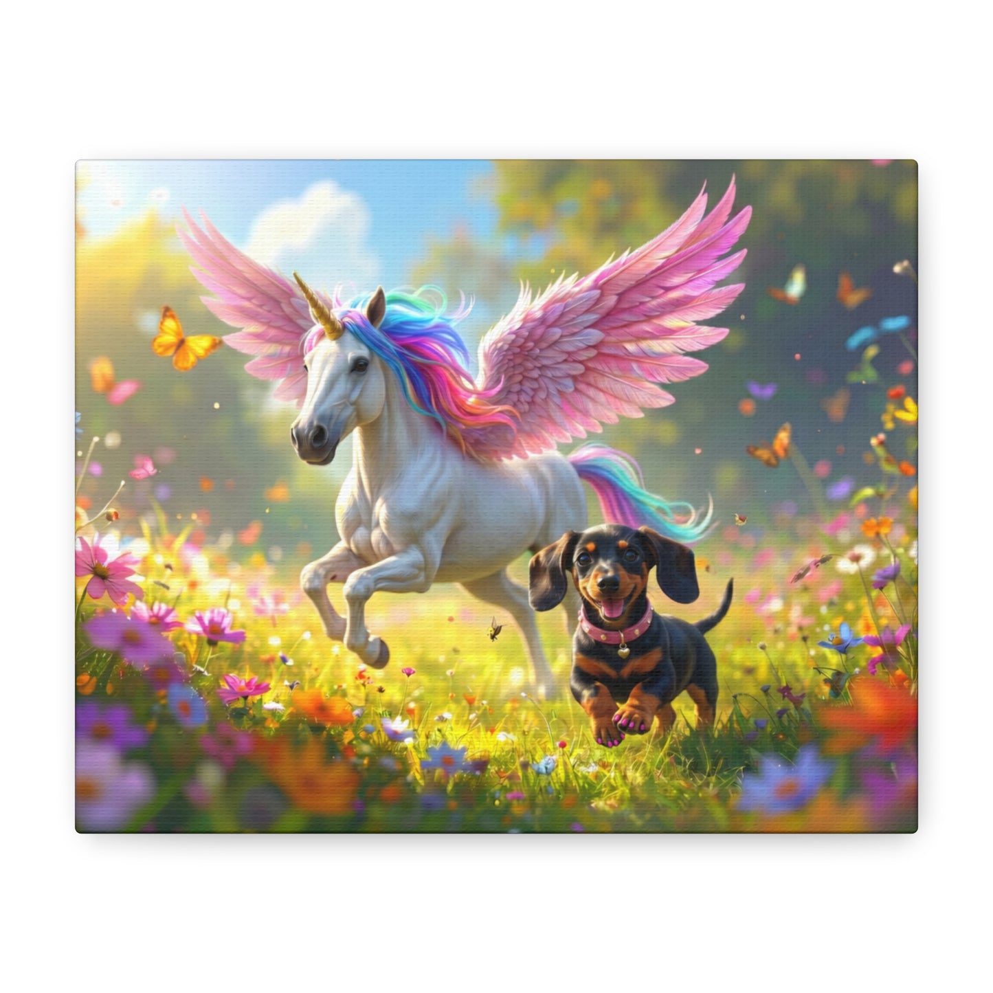 It's A Girl's Dream: Dachshund & Pegasus - Chunique Chihuahuas