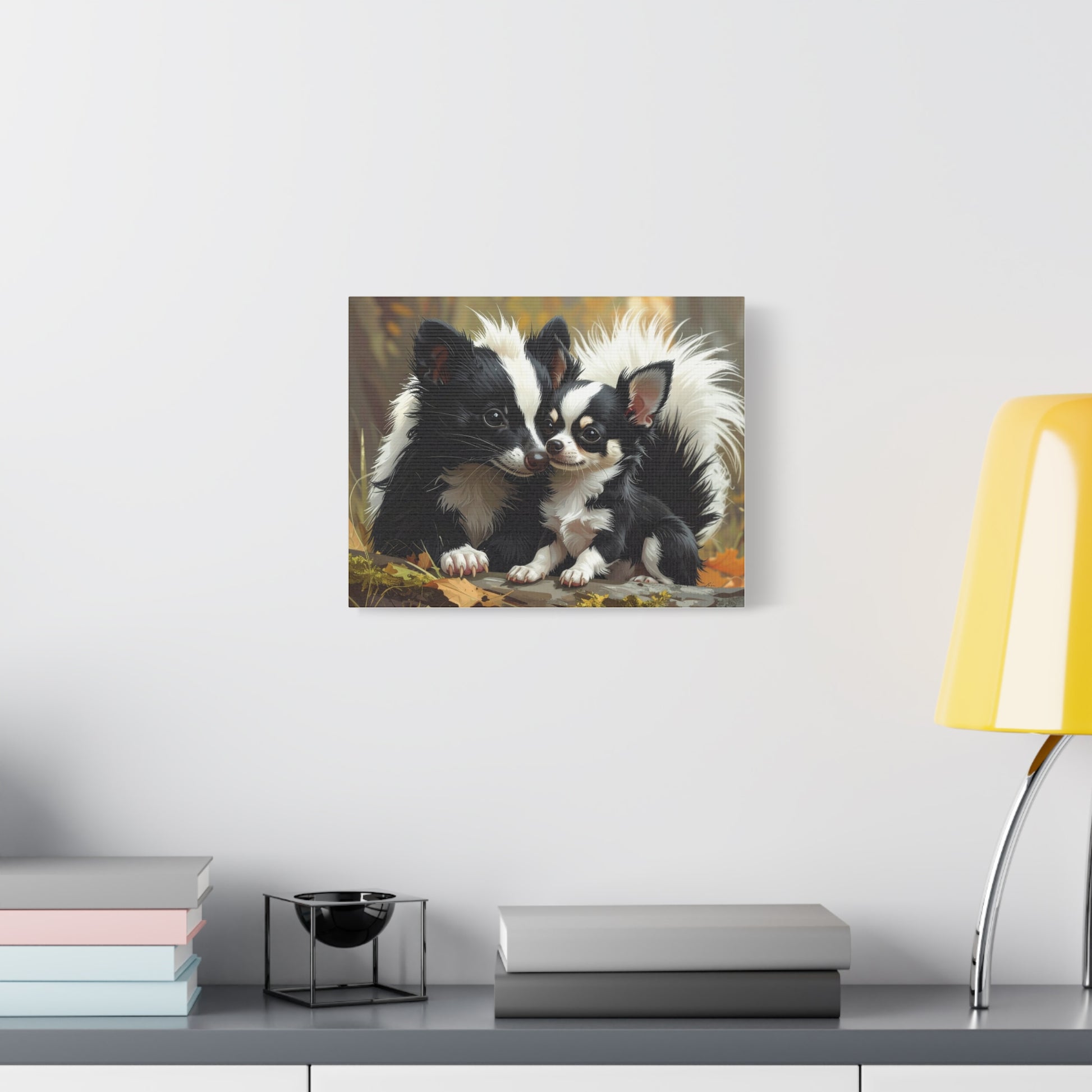 Forest Friends: Chihuahua & Skunk - chunique chihuahuas