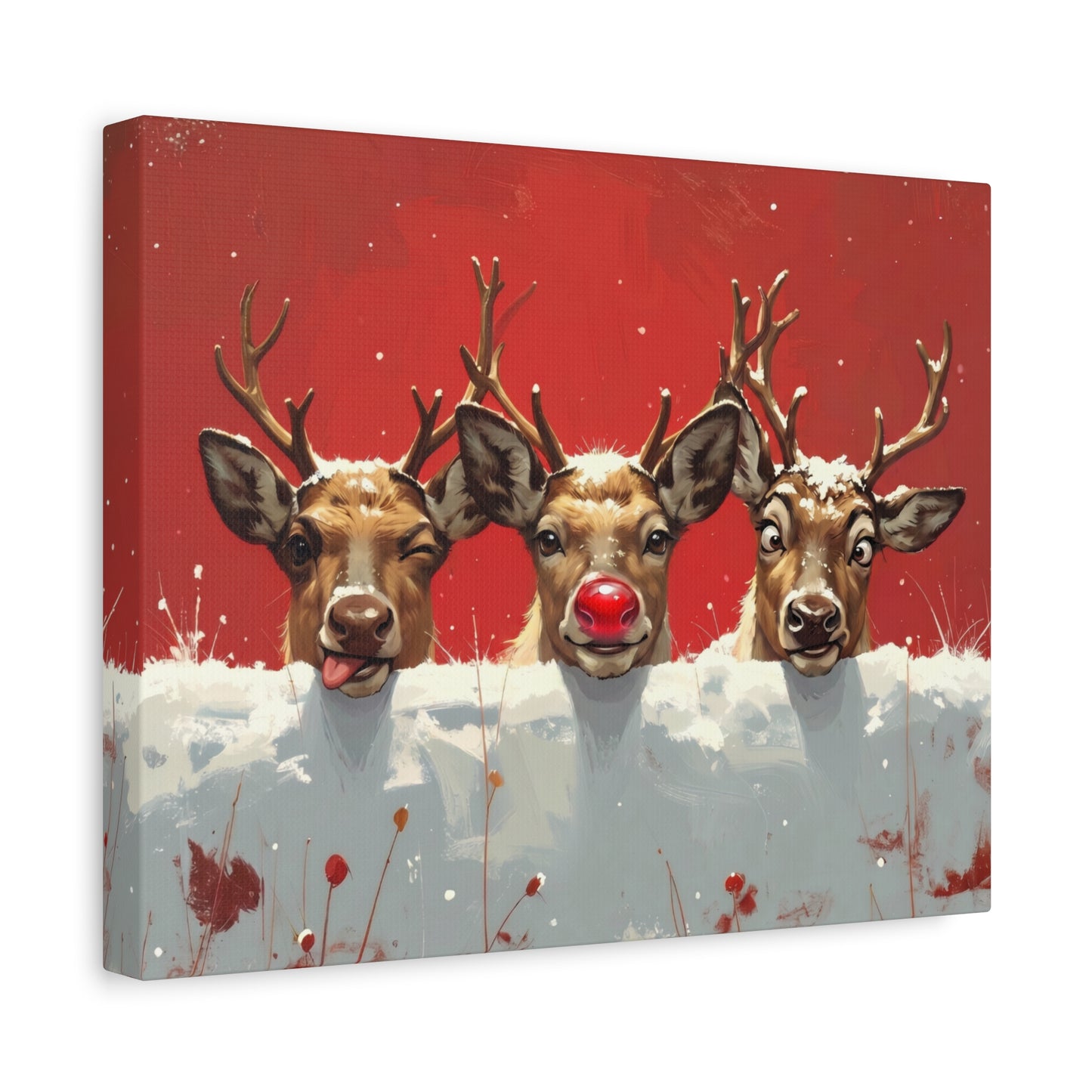 Quirky Holiday Reindeer: Rudolph - Chunique Chihuahuas