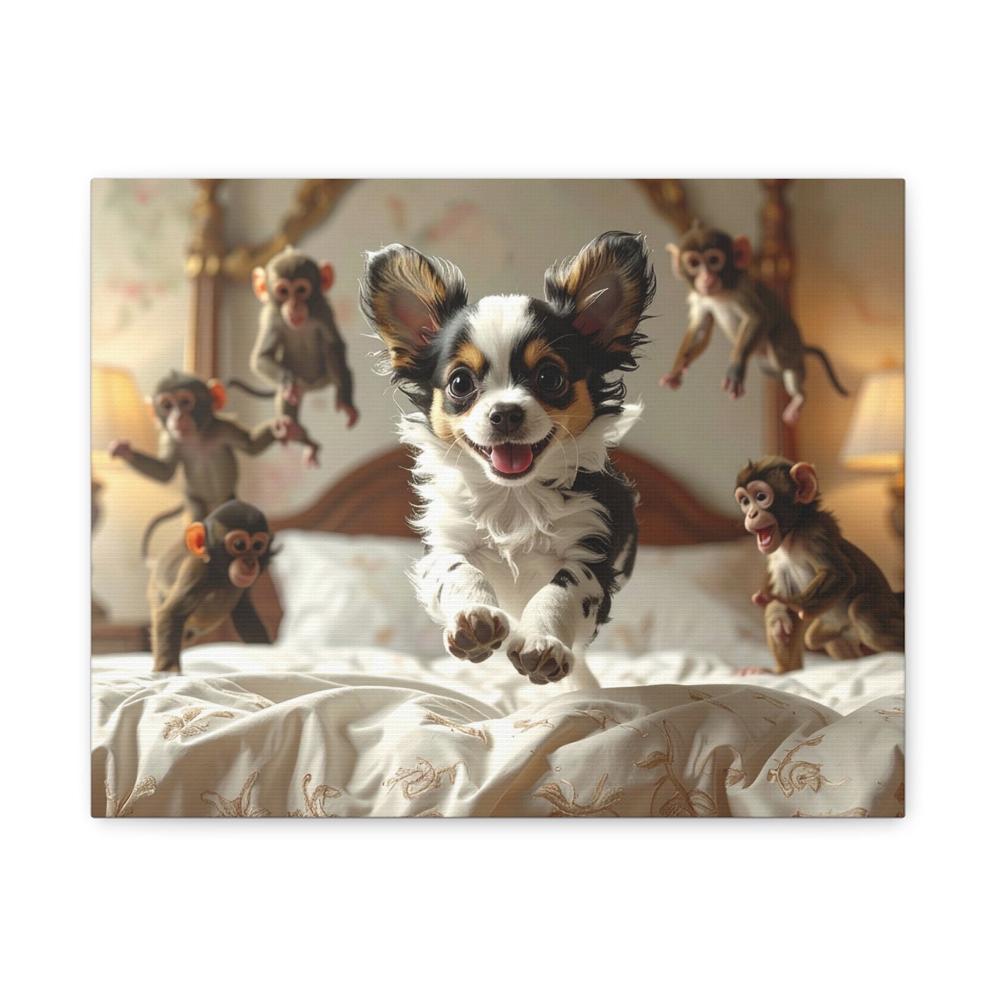Nursery Thyme: Chihuahua & Monkeys - chunique chihuahuas
