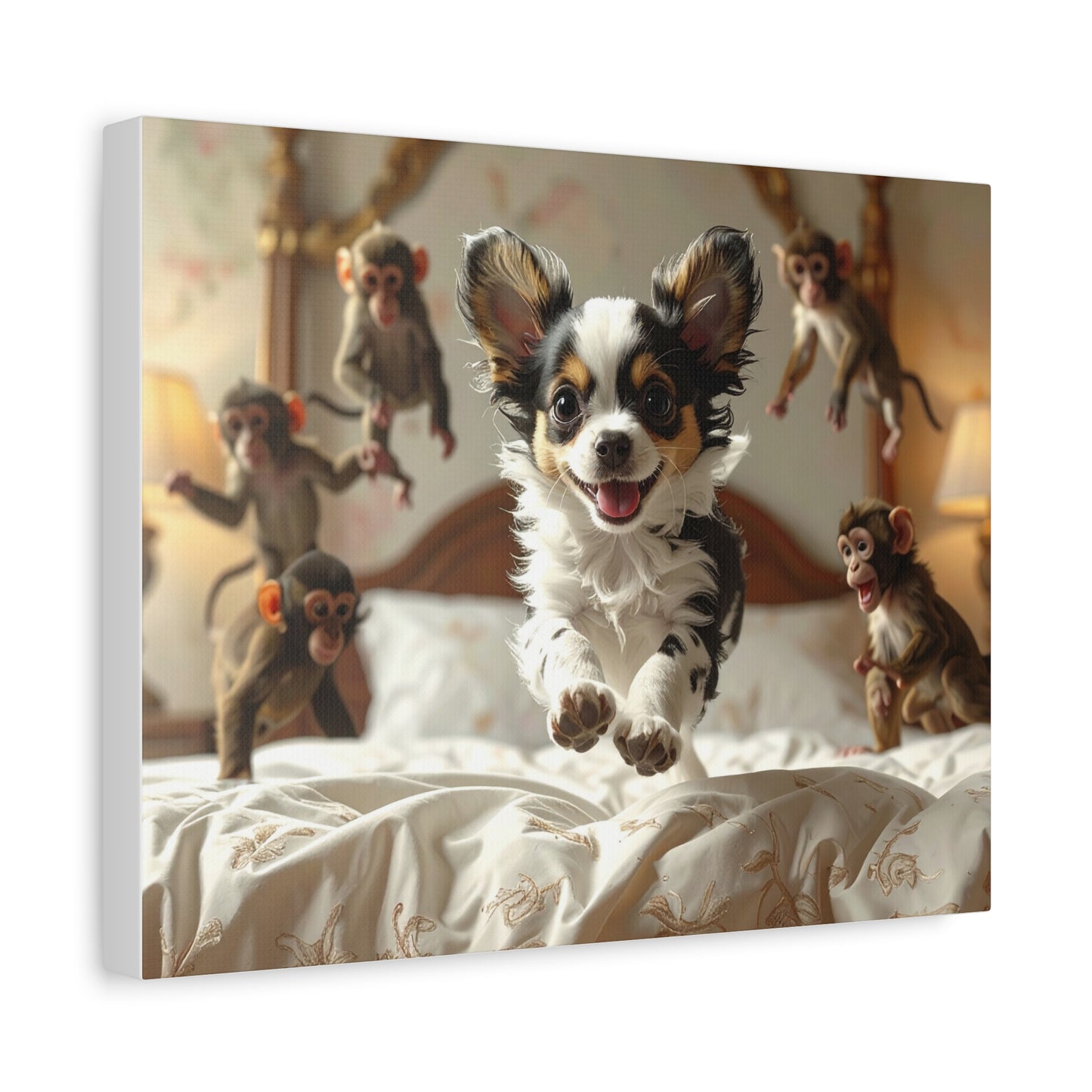 Nursery Thyme: Chihuahua & Monkeys - chunique chihuahuas