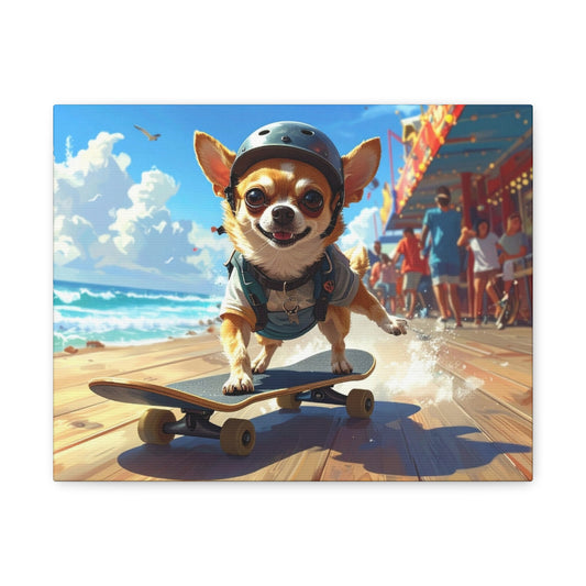 Summer Sun: Skateboard - Chunique Chihuahuas