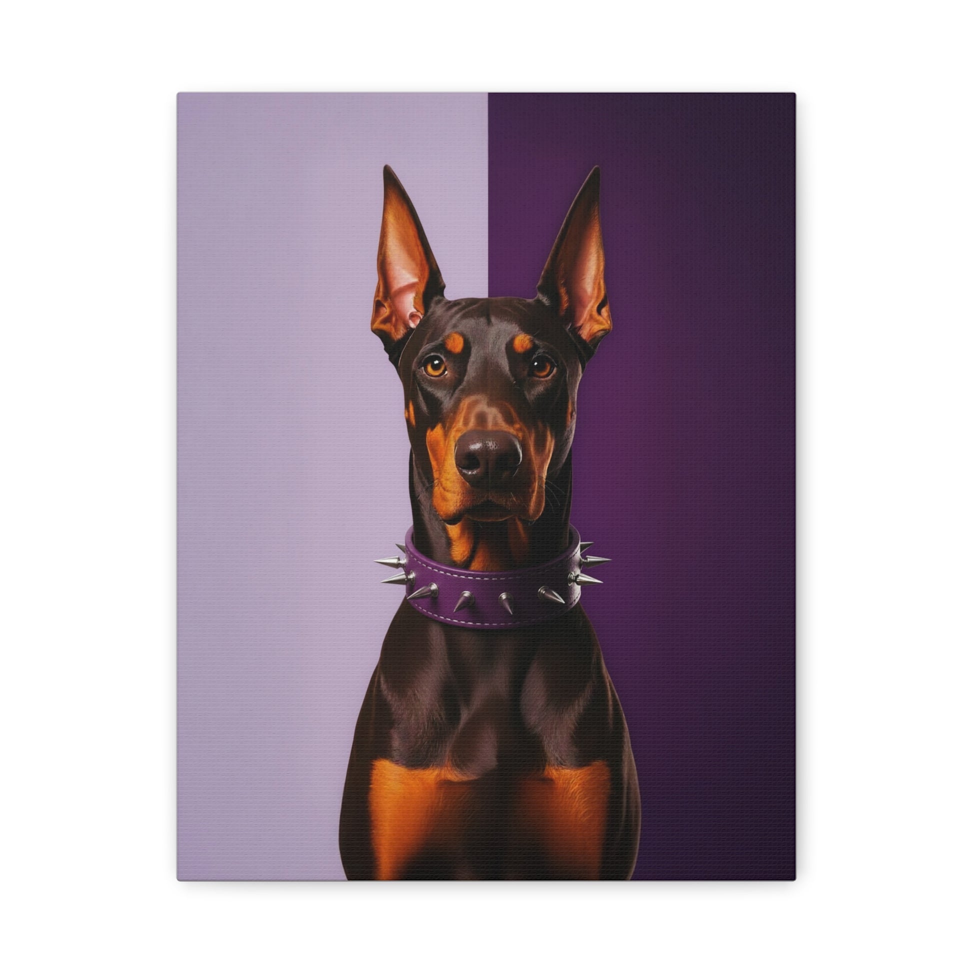 Doting Doberman: Lavender & Plum - chunique chihuahuas