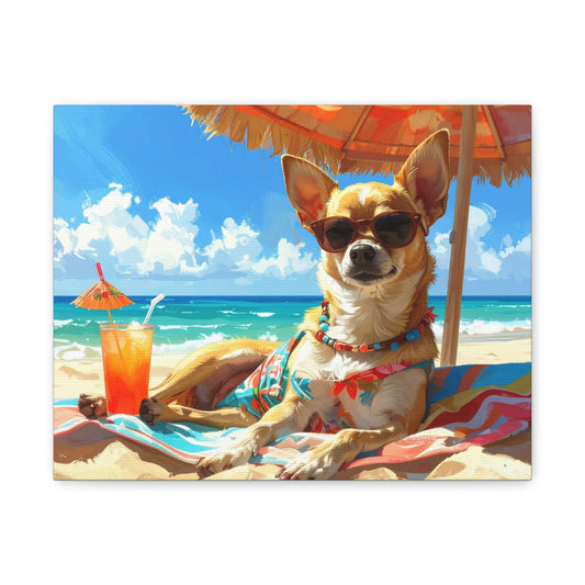 Summer Sun: Beach Time - chunique chihuahuas