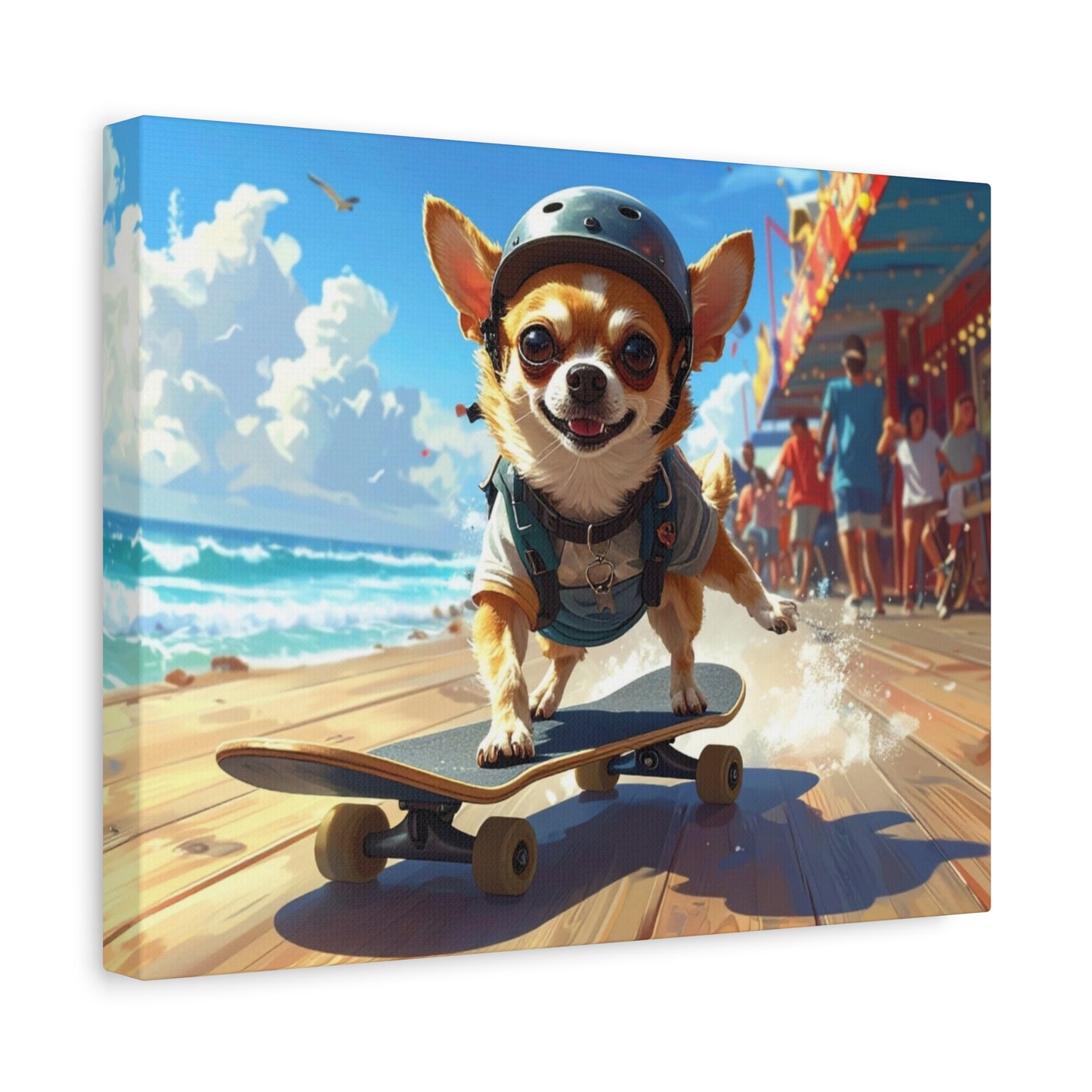 Summer Sun: Skateboard - Chunique Chihuahuas