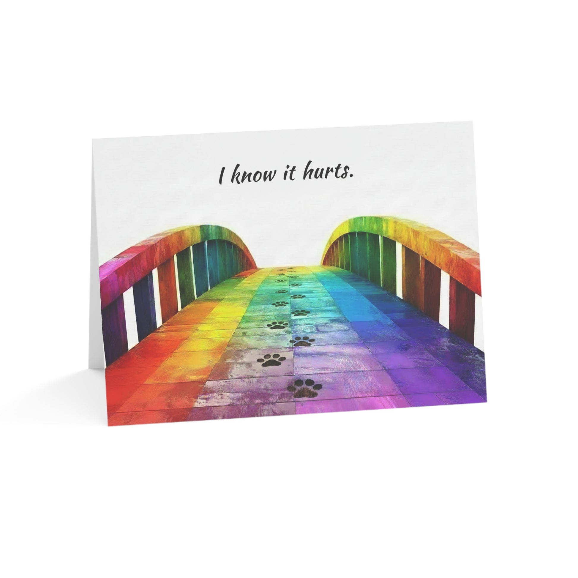 Rainbow Bridge Pet Loss Card - Chunique Chihuahuas