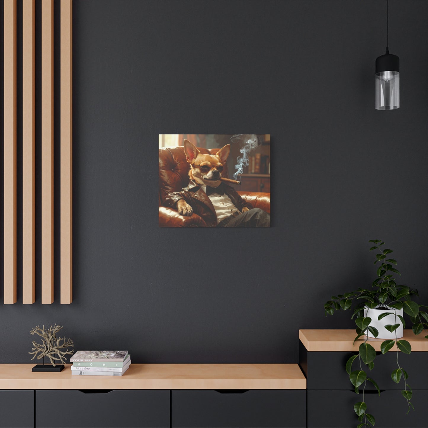 Rags to Riches: Smoking Cigar - Chunique Chihuahuas