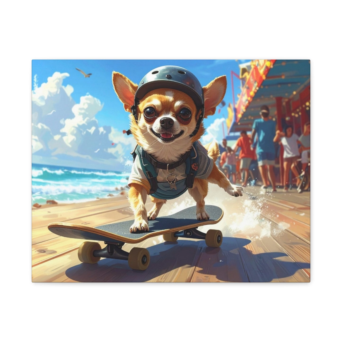 Summer Sun: Skateboard - Chunique Chihuahuas