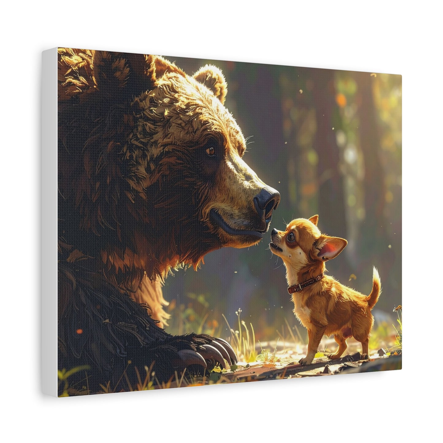 Forest Friends: Chihuahua & Bear - chunique chihuahuas