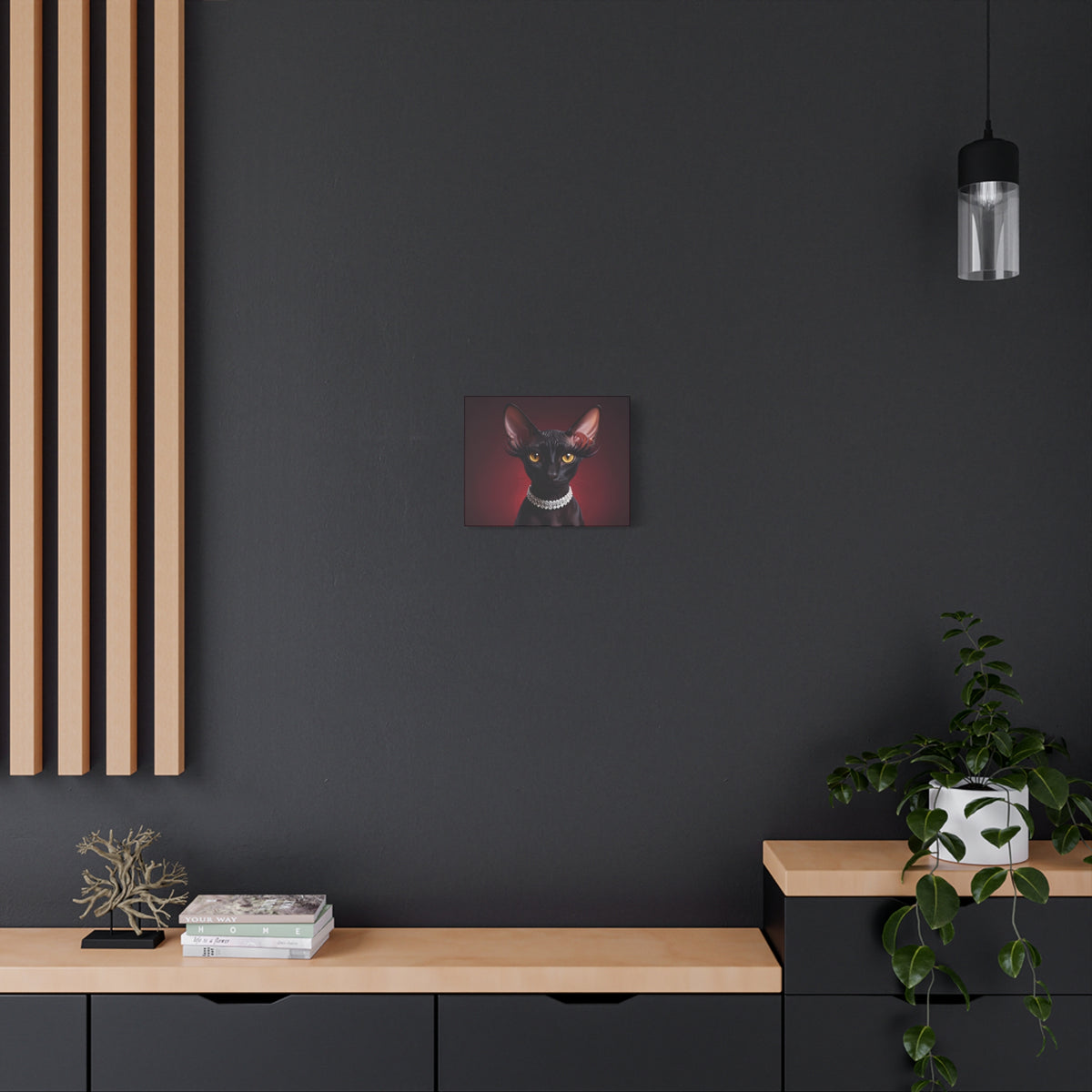 Sphynx Cat Canvas — Elegant Sphynx Portrait Wall Art - Chunique Chihuahuas