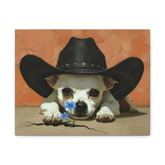 The Southwest: Cowboy Hat & Chihuahua - Chunique Chihuahuas