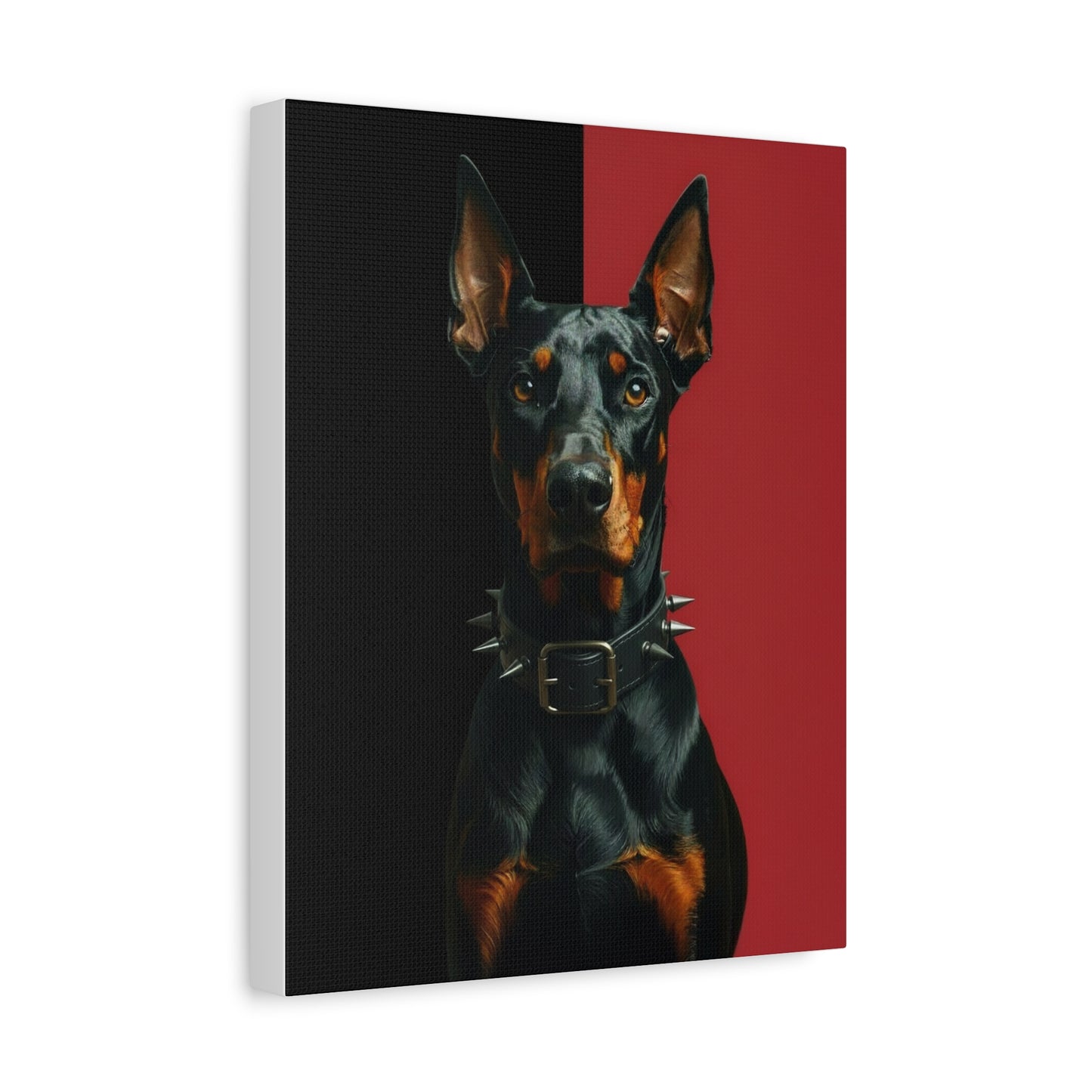 Doting Doberman: Black & Red - chunique chihuahuas