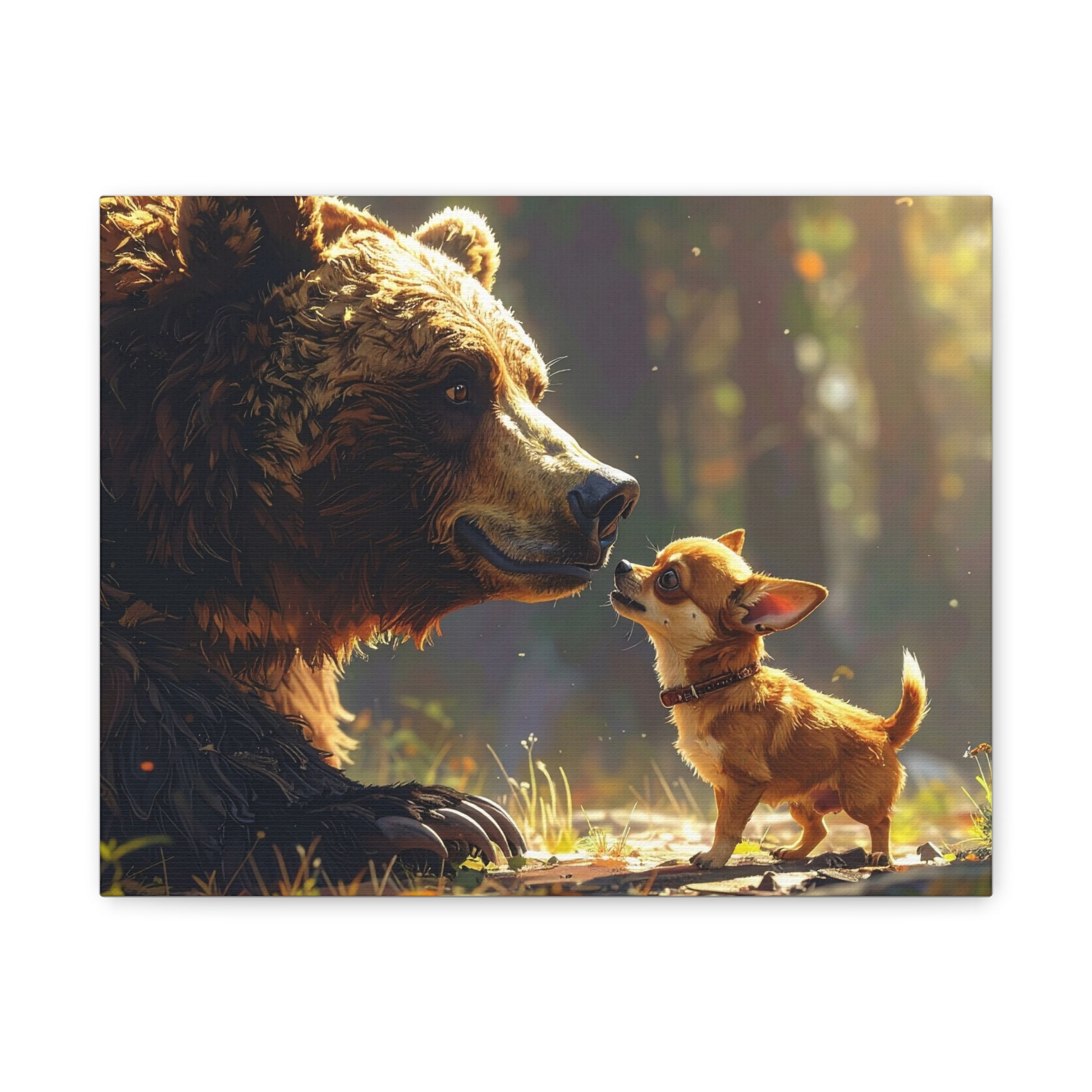 Forest Friends: Chihuahua & Bear - chunique chihuahuas