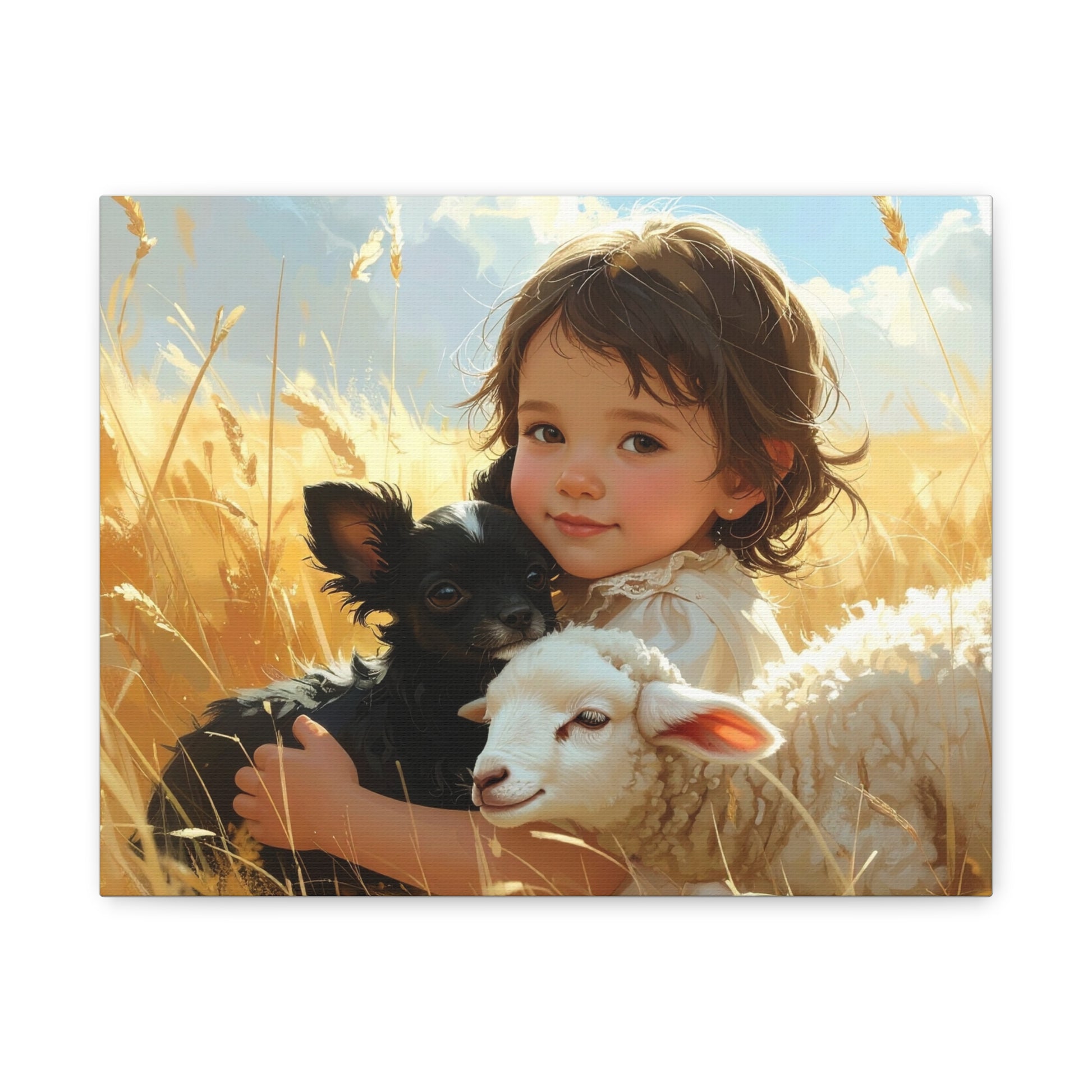 Nursery Thyme: Chihuahua & Lamb - chunique chihuahuas