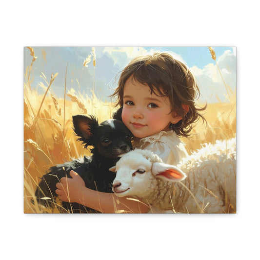 Nursery Thyme: Chihuahua & Lamb - chunique chihuahuas