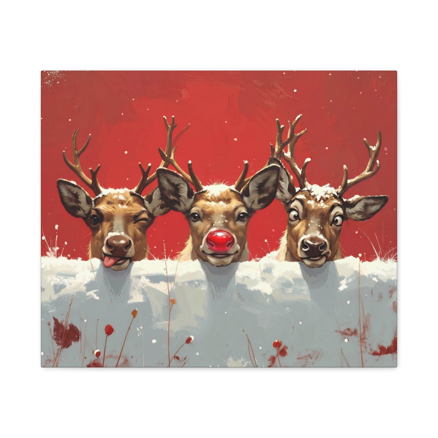 Quirky Holiday Reindeer: Rudolph - Chunique Chihuahuas