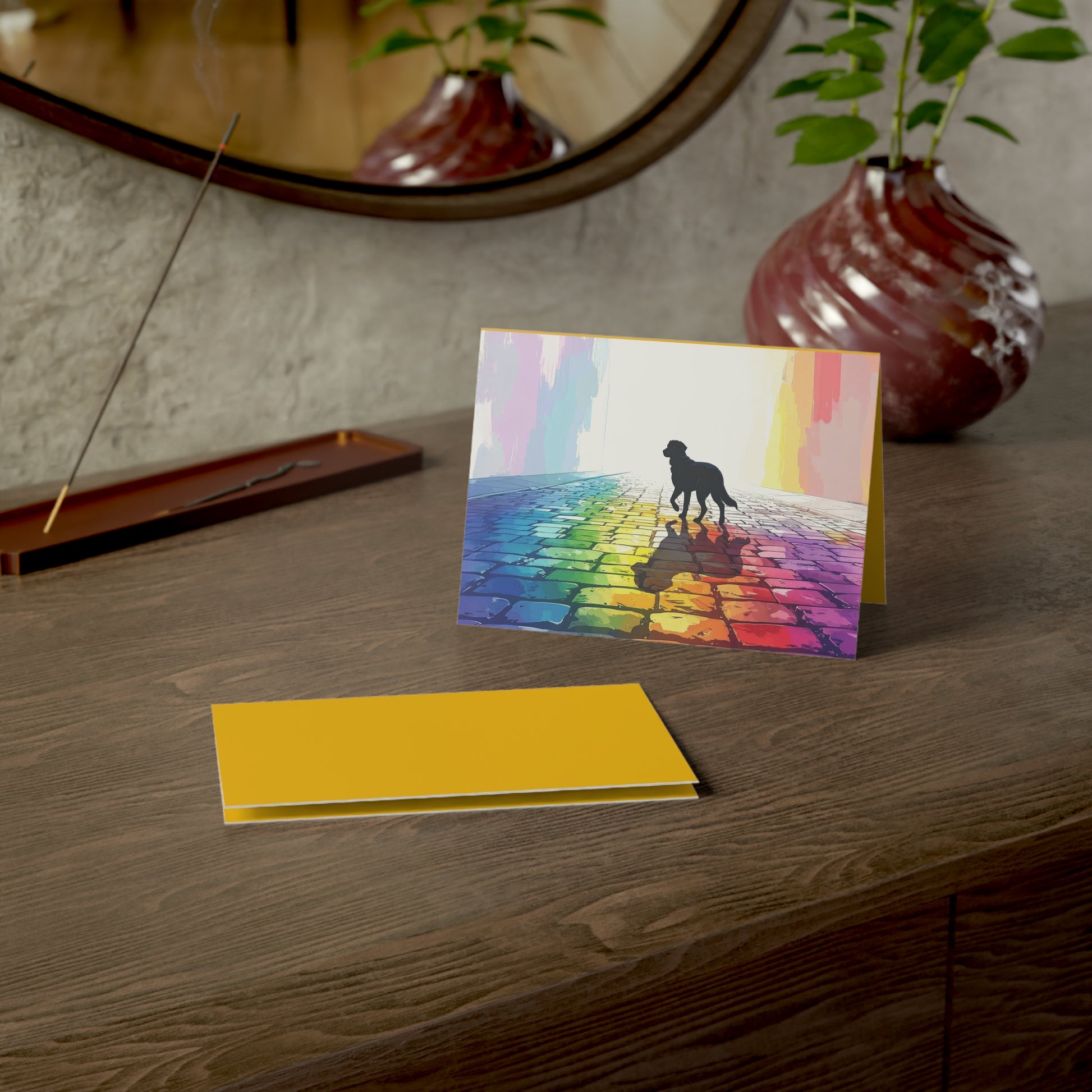 Rainbow Street Pet Loss Card - Chunique Chihuahuas