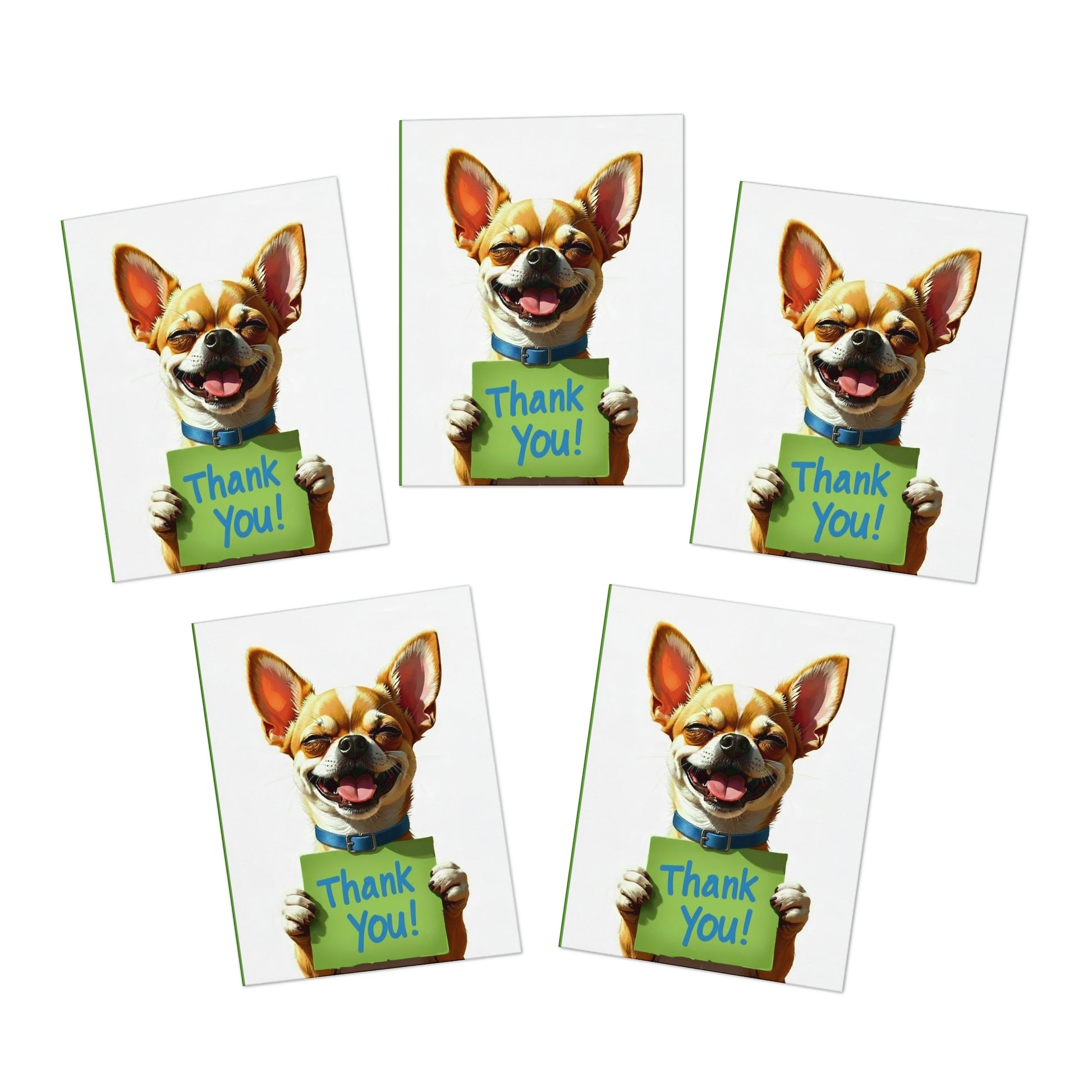 Chihuahua Thank You Cards - chunique chihuahuas