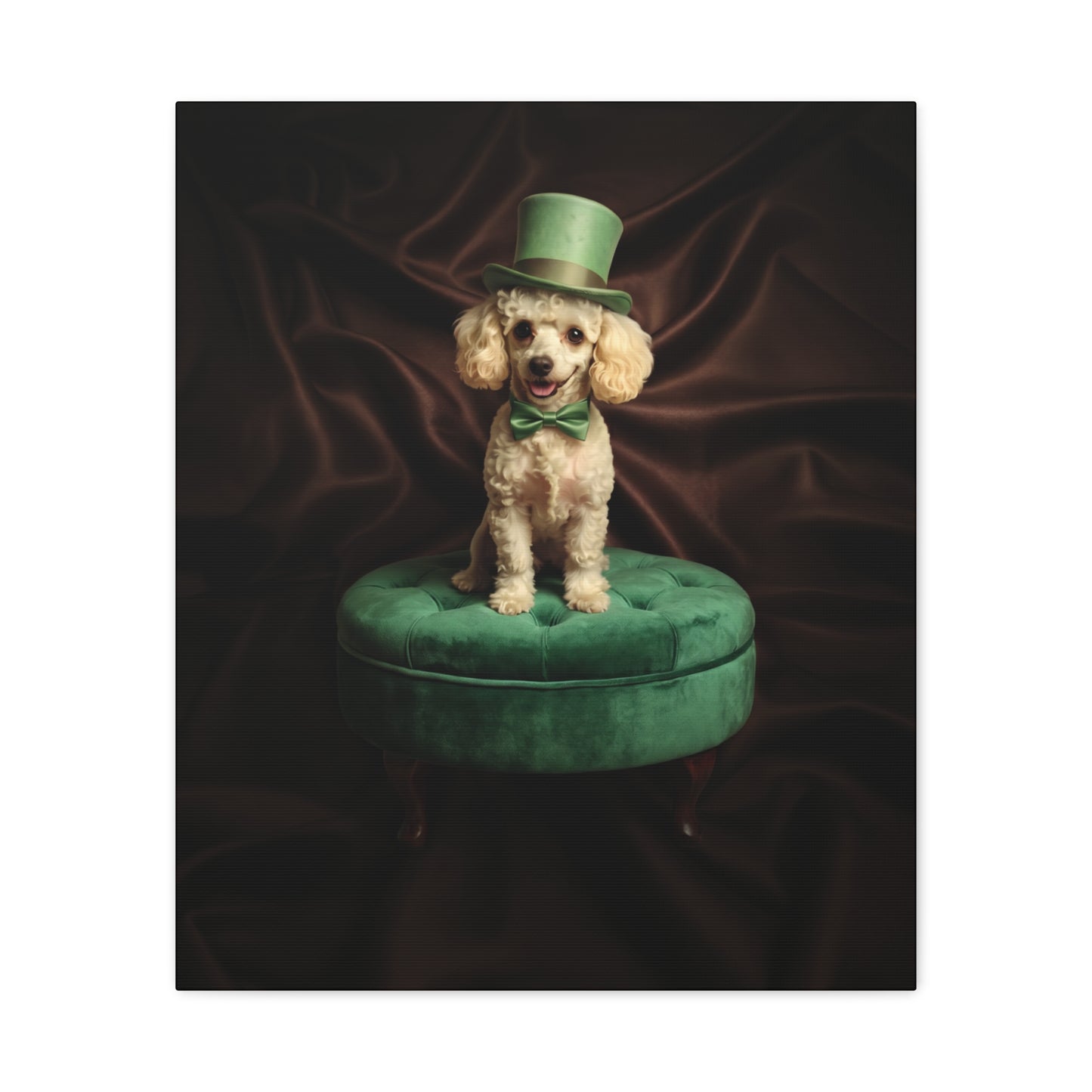 Posh Poodles: Poodle & Top Hat - Chunique Chihuahuas
