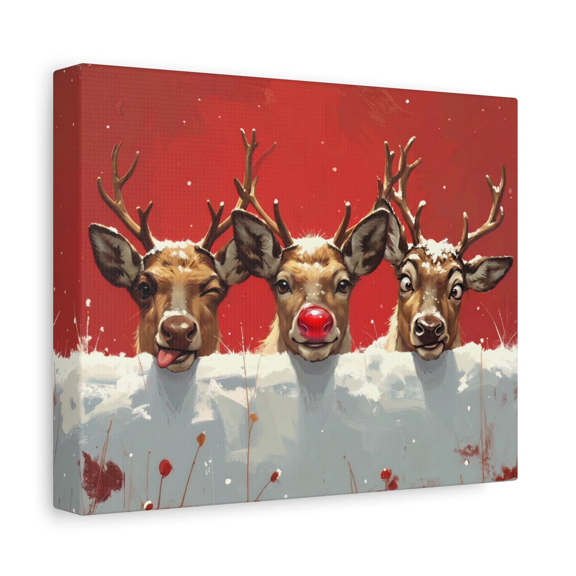 Quirky Holiday Reindeer: Rudolph - Chunique Chihuahuas