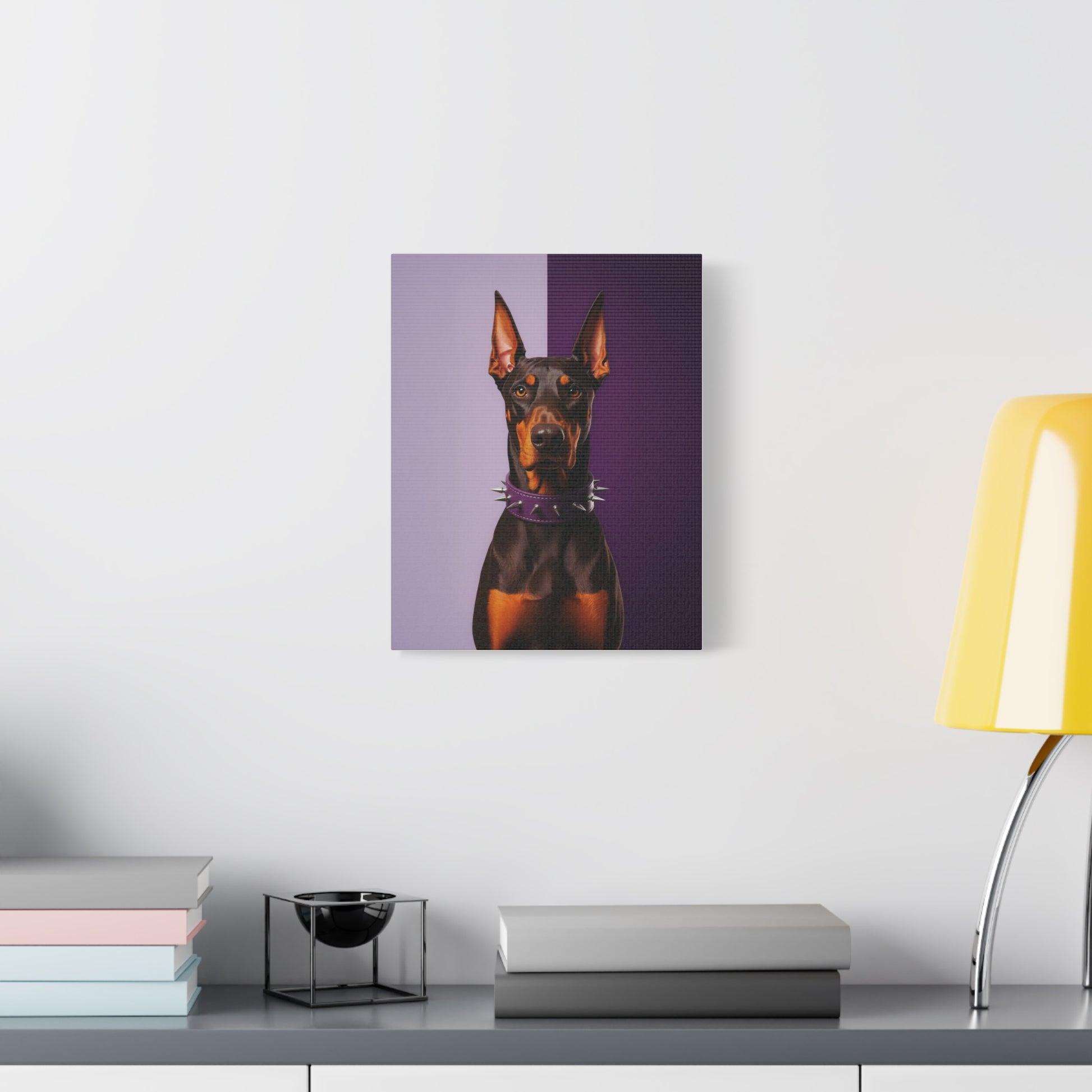 Doting Doberman: Lavender & Plum - chunique chihuahuas