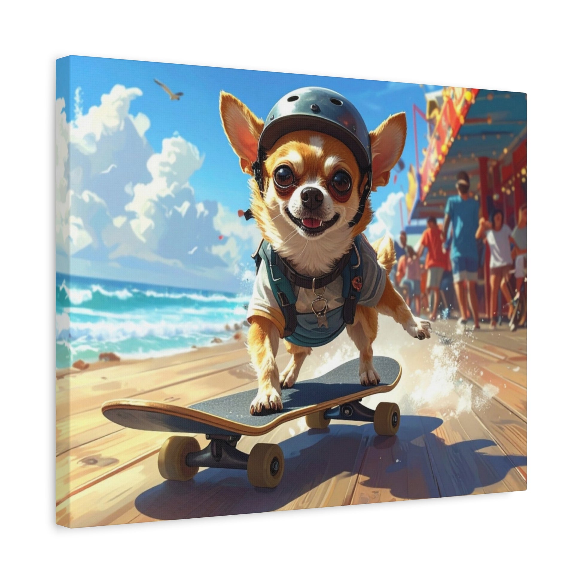 Summer Sun: Skateboard - Chunique Chihuahuas