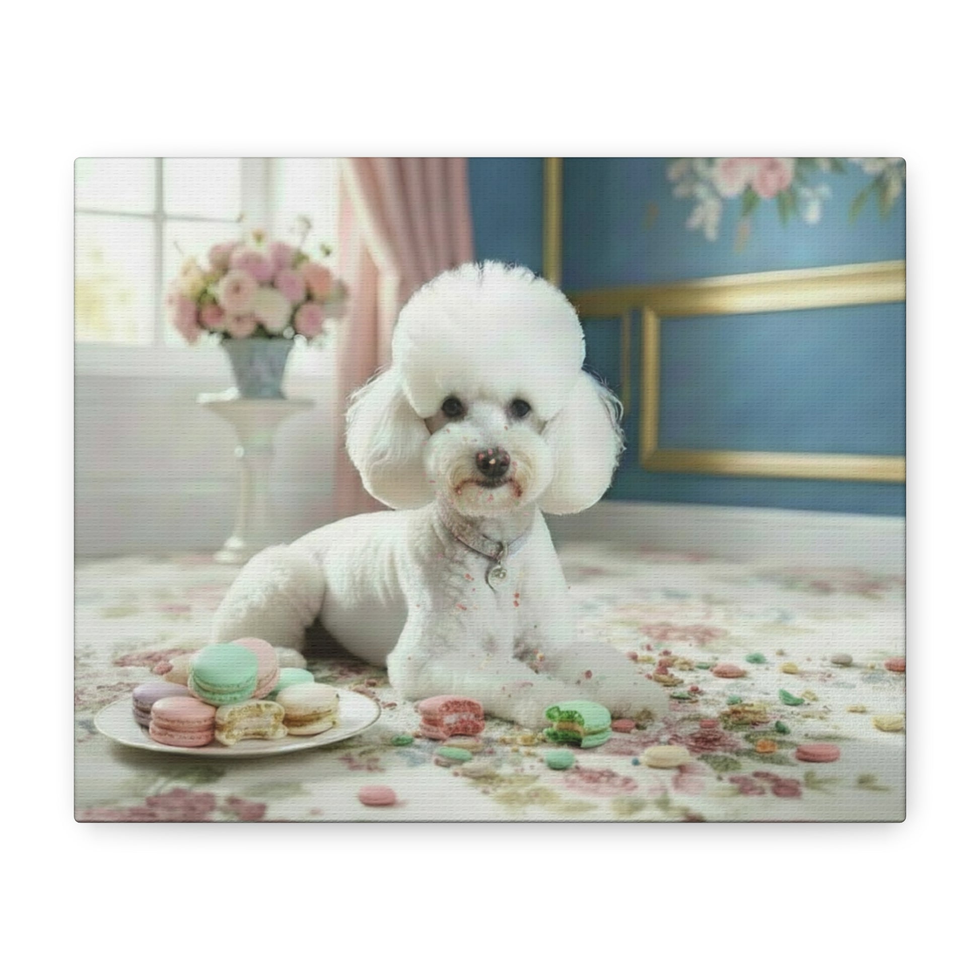 Bougie Bichon: Macarons - Chunique Chihuahuas
