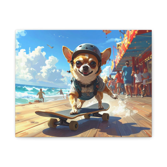 Summer Sun: Skateboard - chunique chihuahuas