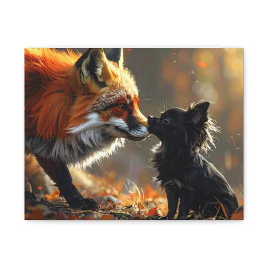 Forest Friends: Chihuahua & Fox - chunique chihuahuas