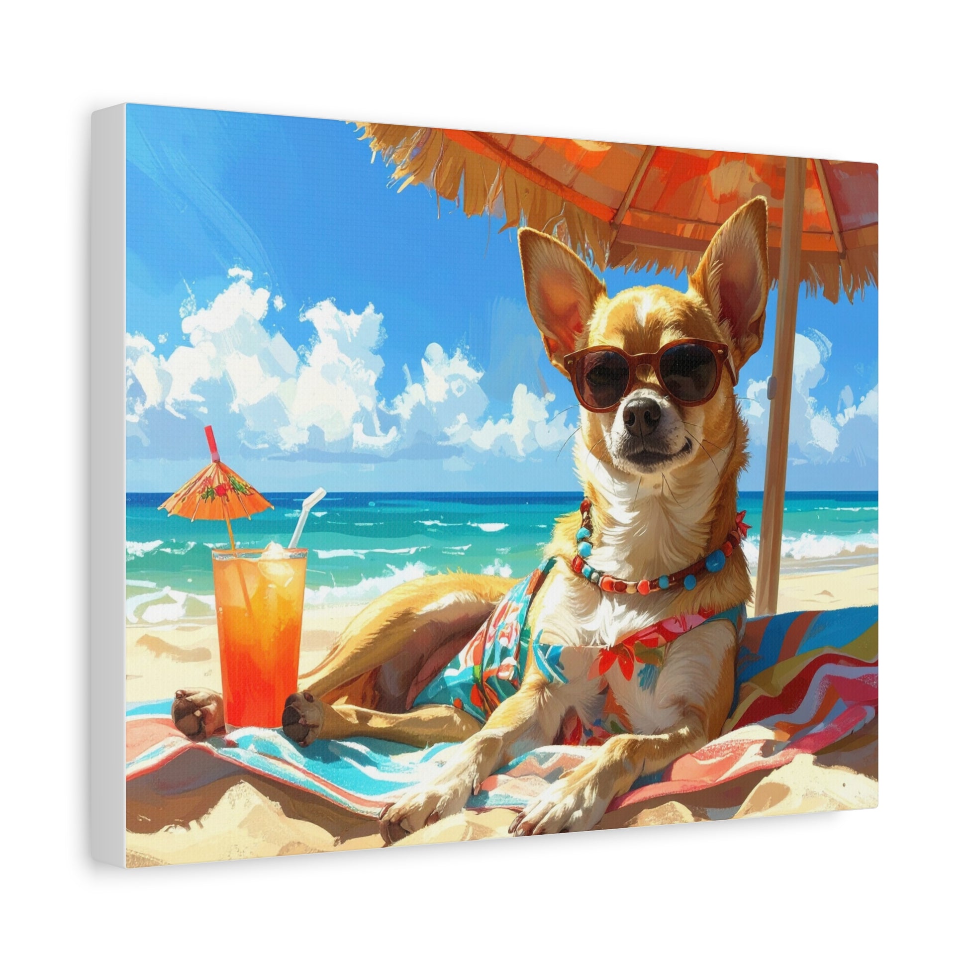 Summer Sun: Beach Time - chunique chihuahuas