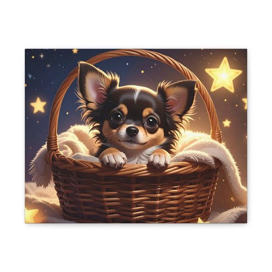 Nursery Thyme: Chihuahua & Stars - chunique chihuahuas