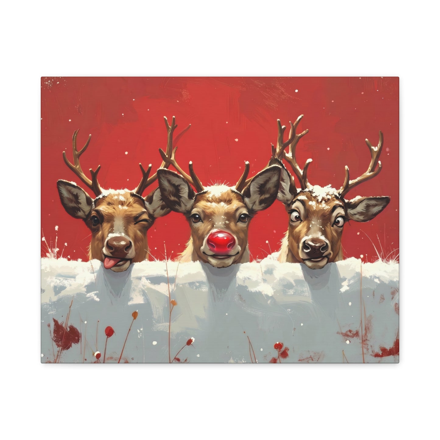 Quirky Holiday Reindeer: Rudolph - Chunique Chihuahuas