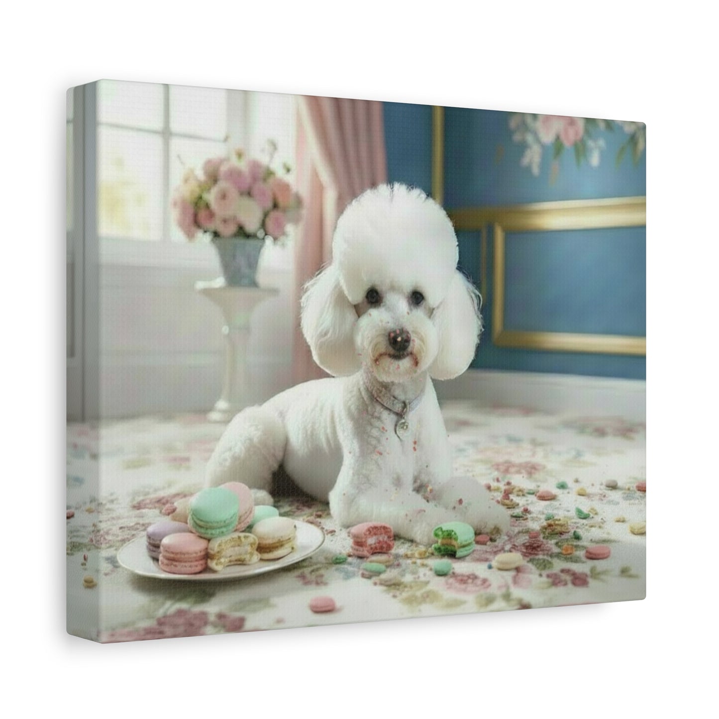 Bougie Bichon: Macarons - Chunique Chihuahuas