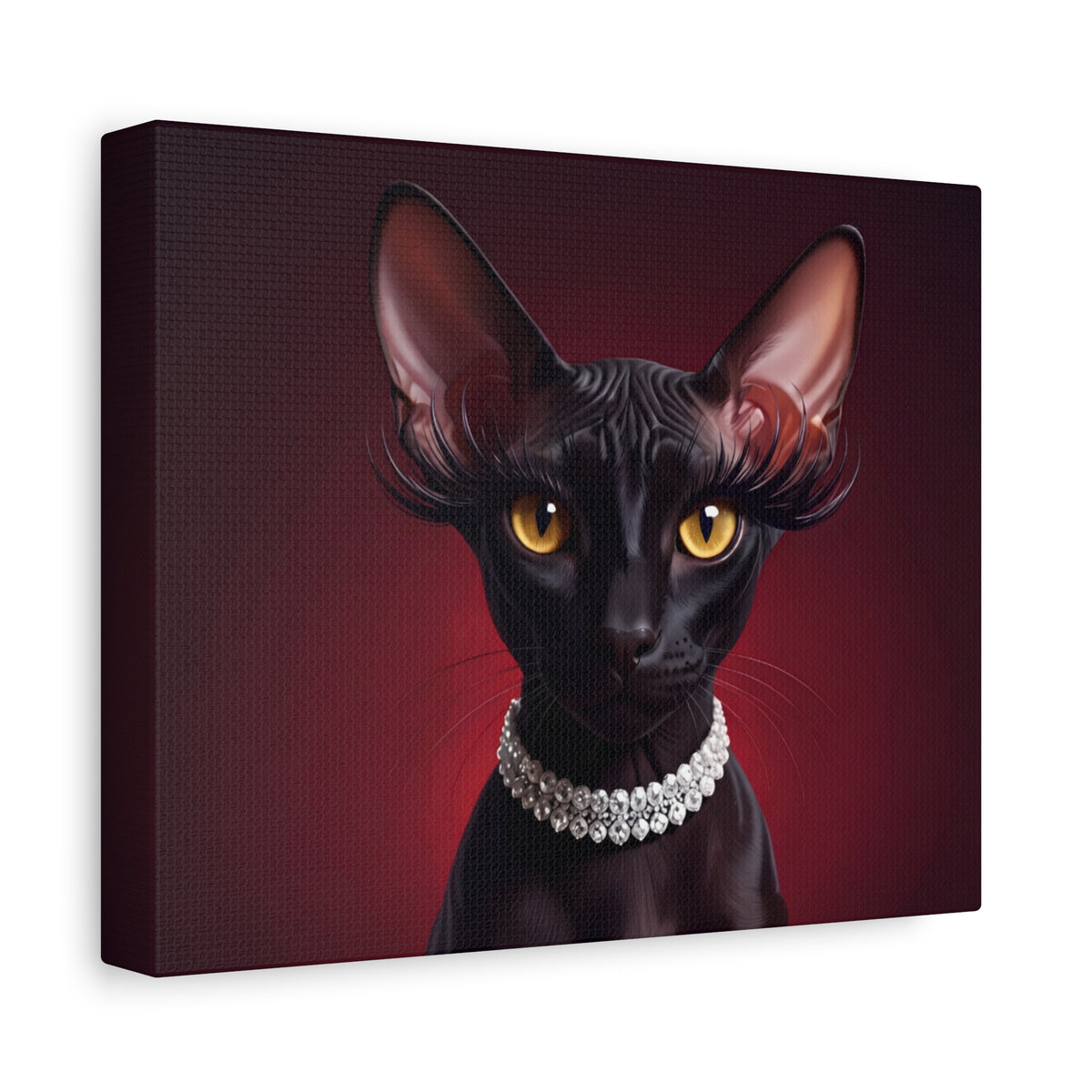 Sphynx Cat Canvas — Elegant Sphynx Portrait Wall Art - Chunique Chihuahuas