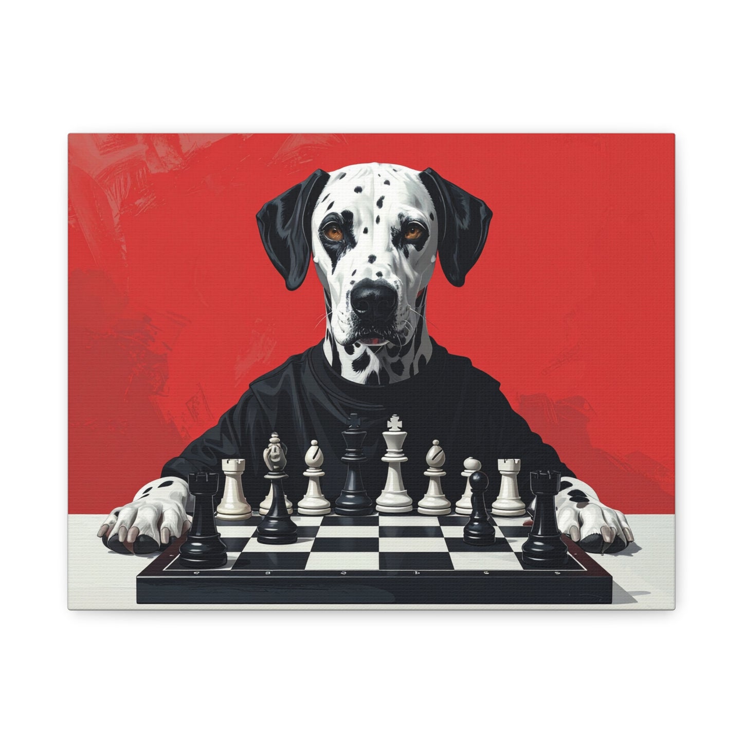 Black & White: Chess Board - chunique chihuahuas