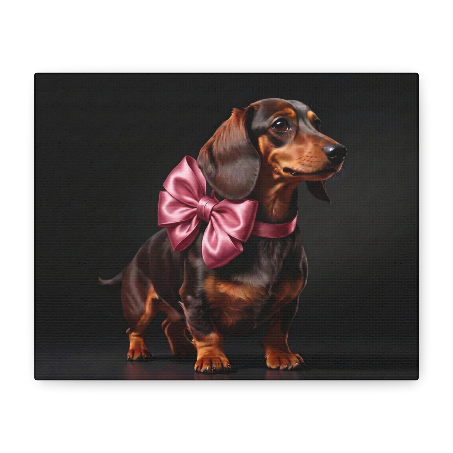 Darling Dachshunds: Pink Bow - Chunique Chihuahuas