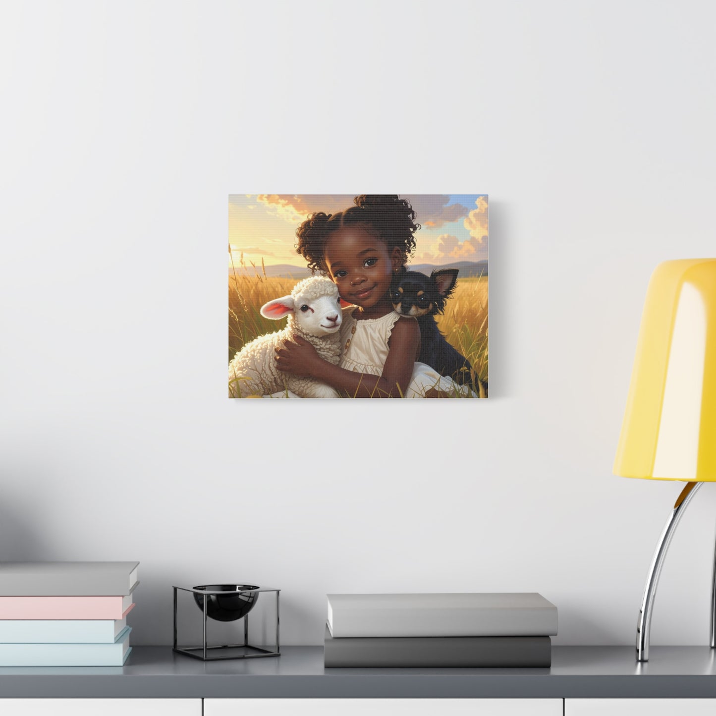 Nursery Thyme: Chihuahua & Lamb - chunique chihuahuas