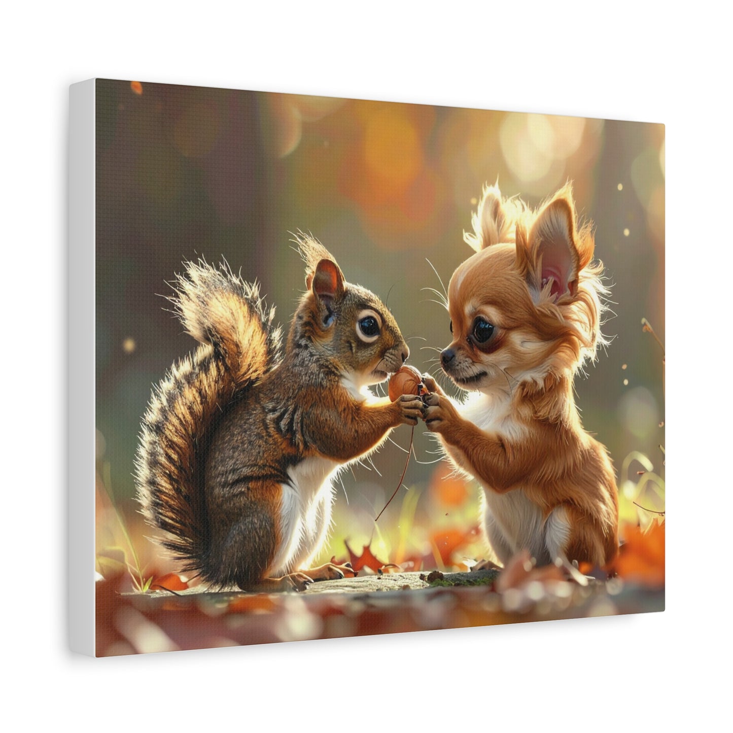 Forest Friends: Chihuahua & Squirrel - chunique chihuahuas