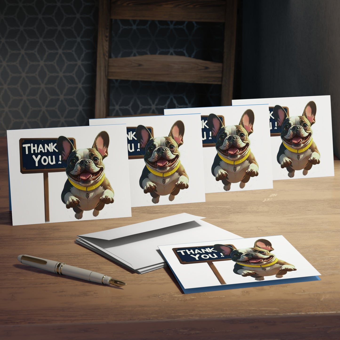 French Bulldog Thank You Cards - Chunique Chihuahuas