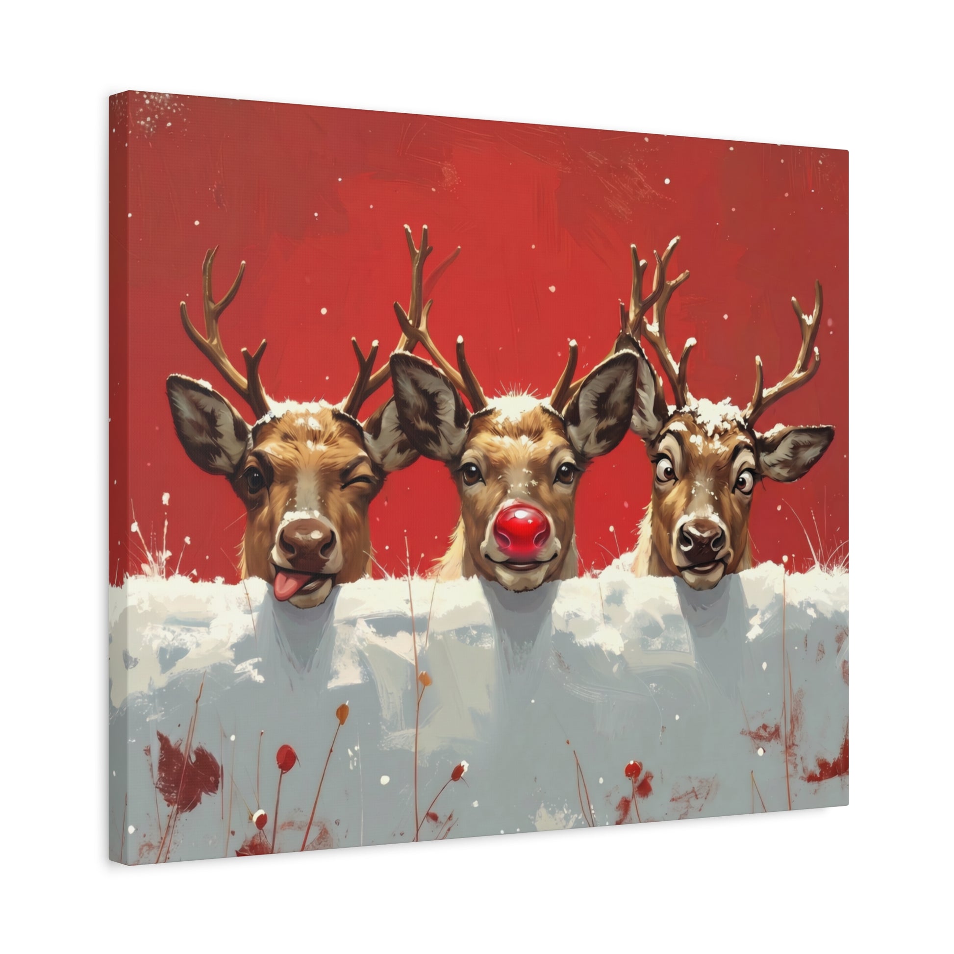 Quirky Holiday Reindeer: Rudolph - Chunique Chihuahuas