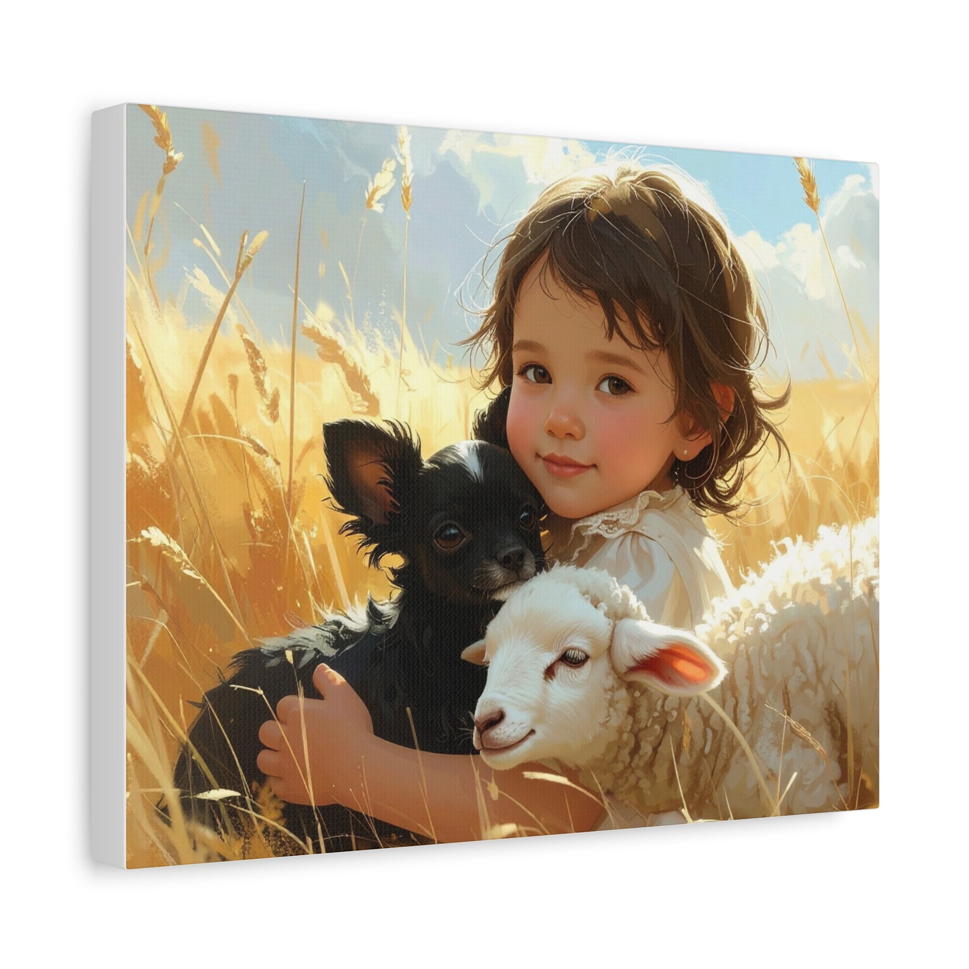 Nursery Thyme: Chihuahua & Lamb - chunique chihuahuas