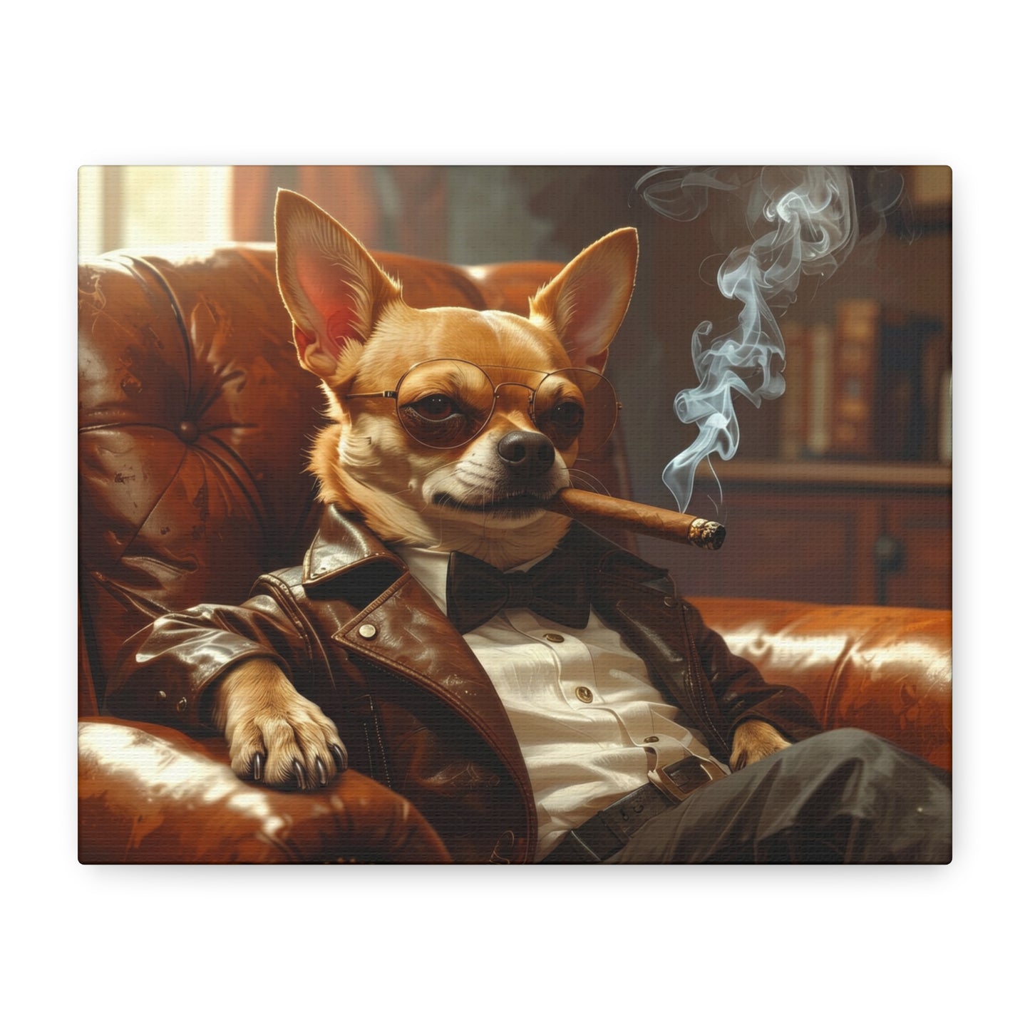 Rags to Riches: Smoking Cigar - Chunique Chihuahuas