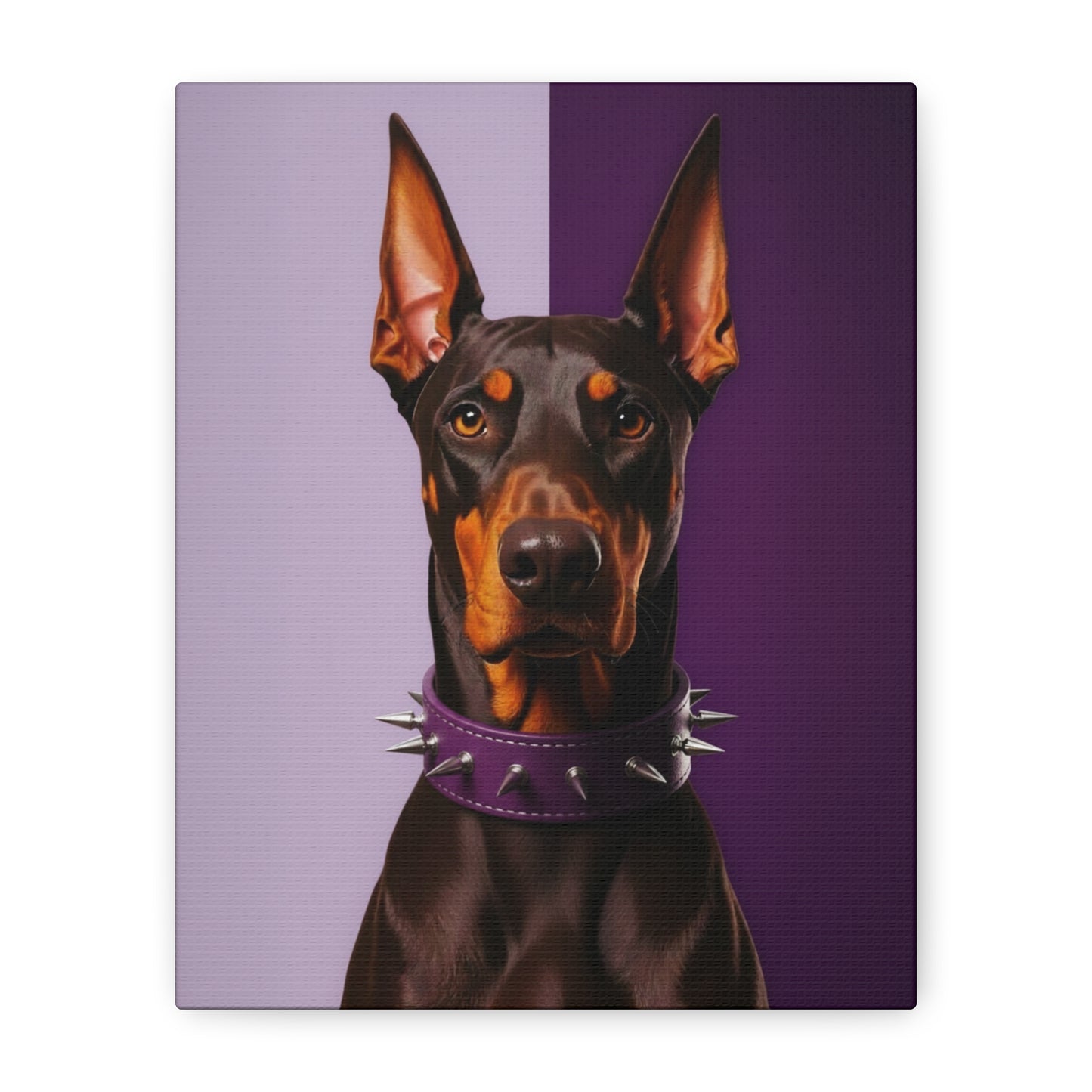 Doting Doberman: Lavender & Plum - Chunique Chihuahuas