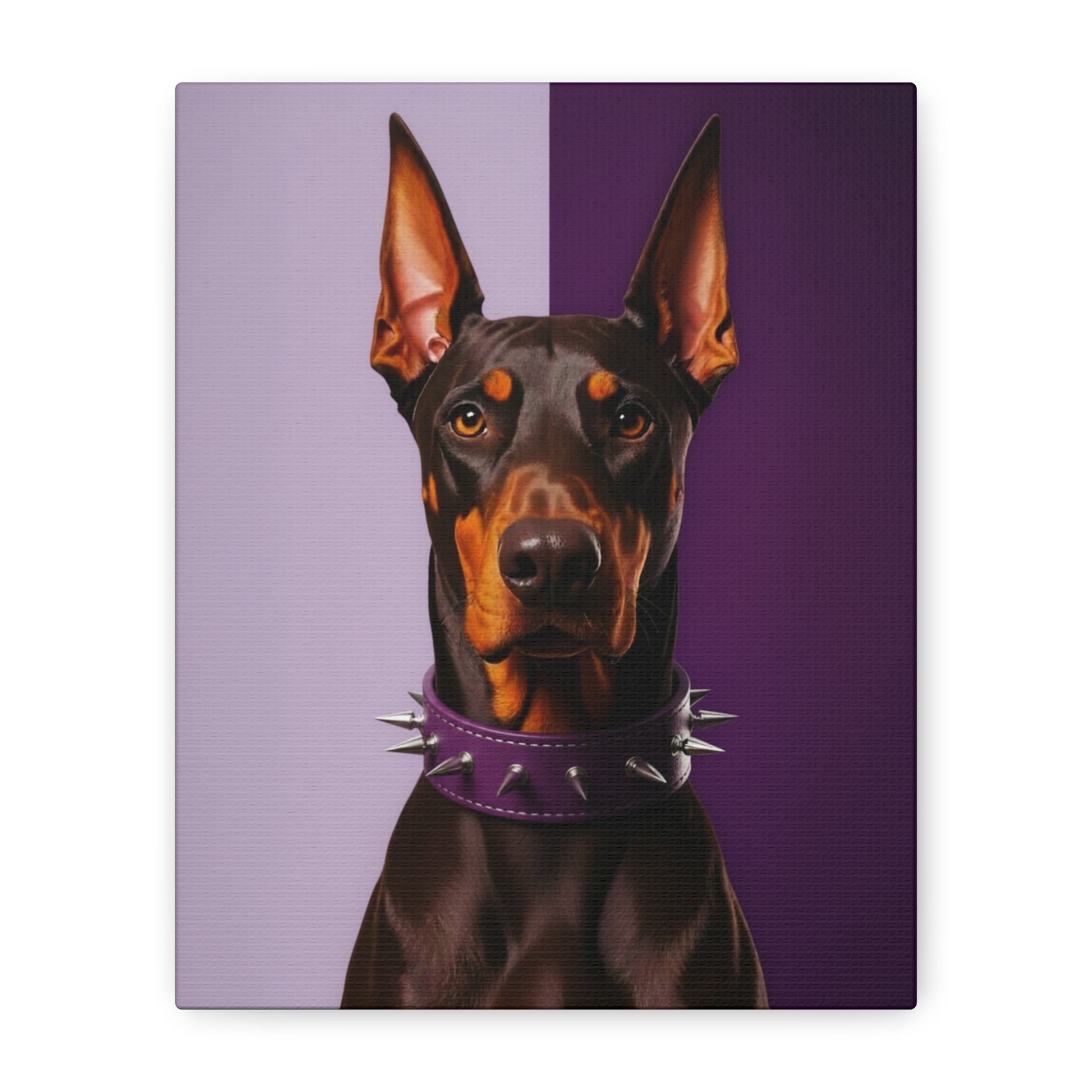 Doting Doberman: Lavender & Plum - Chunique Chihuahuas