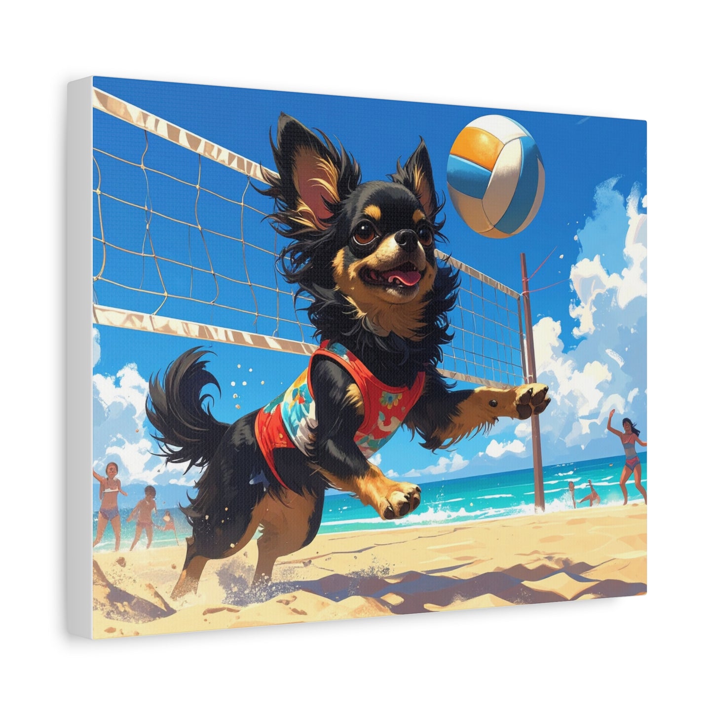 Summer Sun: Volleyball - chunique chihuahuas
