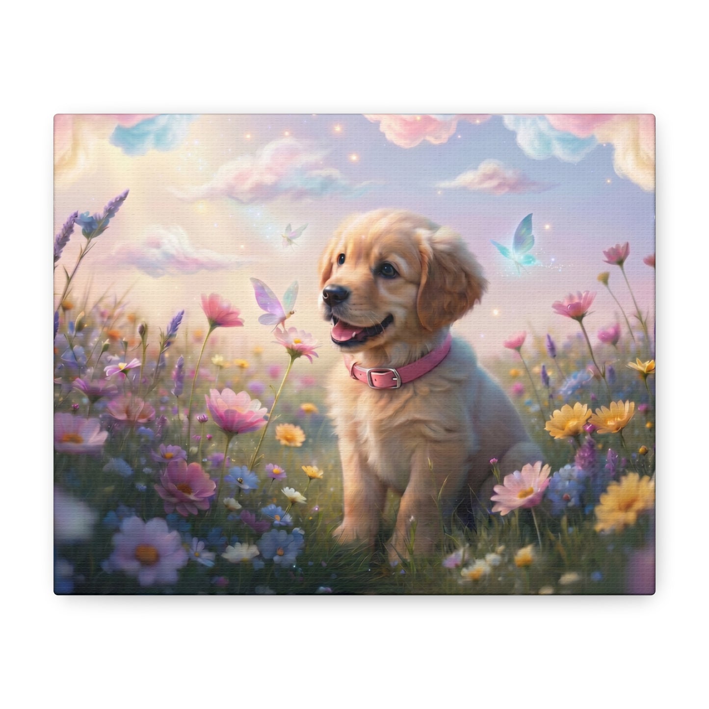 It's A Girl's Dream: Golden Retriever & Fairies - Chunique Chihuahuas